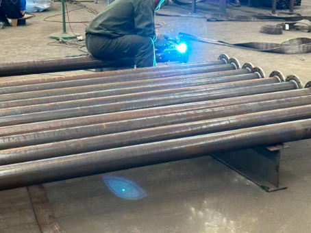 浦东20#无缝注浆管加工108*6钢花管棚管